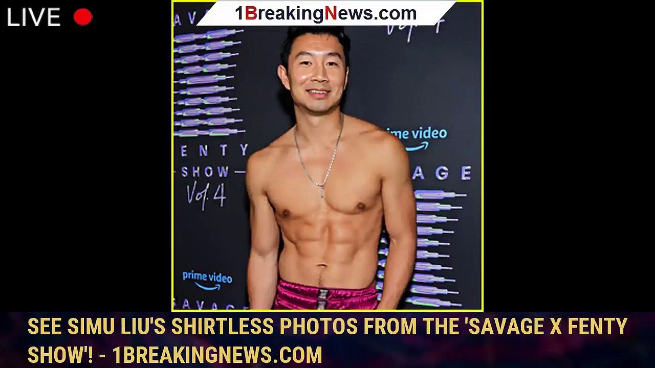 See Simu Liu's Shirtless Photos from the 'Savage X Fenty Show'!: Photo  4853787, Shirtless, Simu Liu Photos