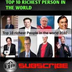 TOP 10 Richest Person In The World _ Tech Production _ #shorts #youtubeshort #knowledge #education