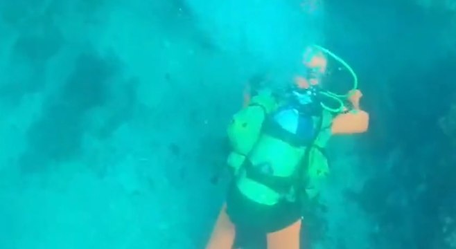 Terrasini (PA) - Addestramento sommozzatori Vigili del Fuoco (11.11.22)