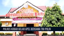 Apel Bersama TNI-Polri Dalam Rangka Meningkatkan Sinergi Untuk Mewujudkan Sitkamtibmas Yang Kondusif Di Kab. Kotawaringin Barat