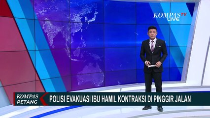 Viral! Aksi Heroik Polisi di Depok Evakuasi Ibu Hamil Kontraksi di Pinggir Jalan