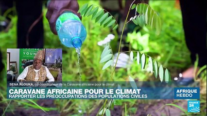 Une caravane africaine pour le climat pour sensibiliser les décideurs présents à la COP 27