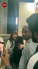 Nora Fatehi hugs fan who broke down in tears after meeting the actress