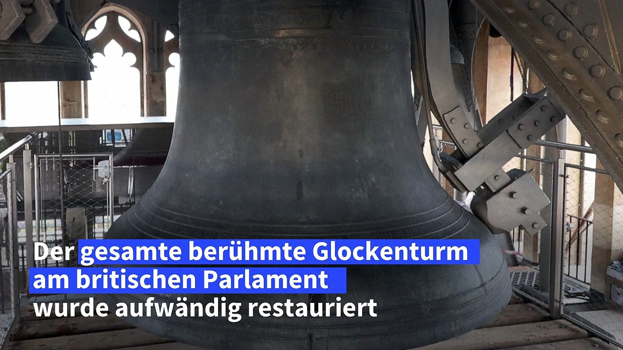 Der Klang von London ist zurück: Big Ben läutet wieder