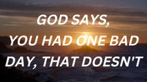 God says, You had |GOD'S MESSAGE FOR YOU YOU NEED TO HEAR THIS IMMEDIATELY | GOD MESSAGE | Blessings | God Quotes