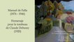 Antonio Federico Mormina - Homenaje pour le tombeau de Claude Debussy
