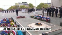 L'hommage d'Emmanuel Macron au Soldat inconnu