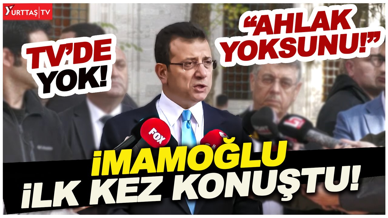 İmamoğlu dava sonrası ilk kez konuştu! "AHLAK YOKSUNU!"