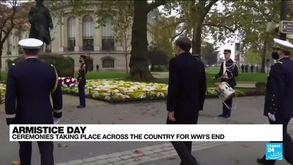 Armistice Day: Ceremonies taking place across France for WWI's end