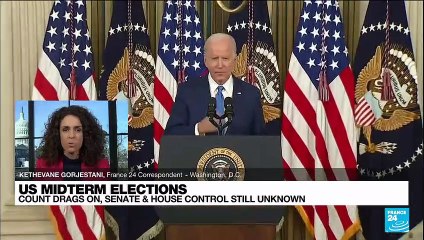 Biden hails 'good day for democracy' as Republicans fall short