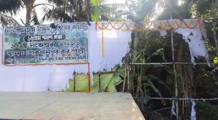 গোকুলনগরে তৃণমূল সভামঞ্চ পুড়িয়ে দেওয়ার অভিযোগে ফের সরগরম নন্দীগ্রামের রাজনীতি