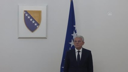 SARAYBOSNA - Boşnak lider Dzaferovic, EUFOR'un görev süresinin uzatılmasından memnun