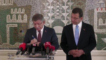 Davutoğlu'ndan İmamoğlu'na Ziyaret… Davutoğlu: "Demokrasi Kaygısı Duyan Herkesi Dayanışma İçinde Olmaya Davet Ediyorum"