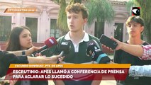 Escrutinio APES llamó a conferencia de prensa para aclarar lo sucedido
