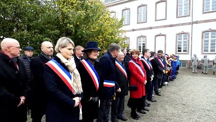 Brumath Arrivée des pompiers 11 novembre 2022