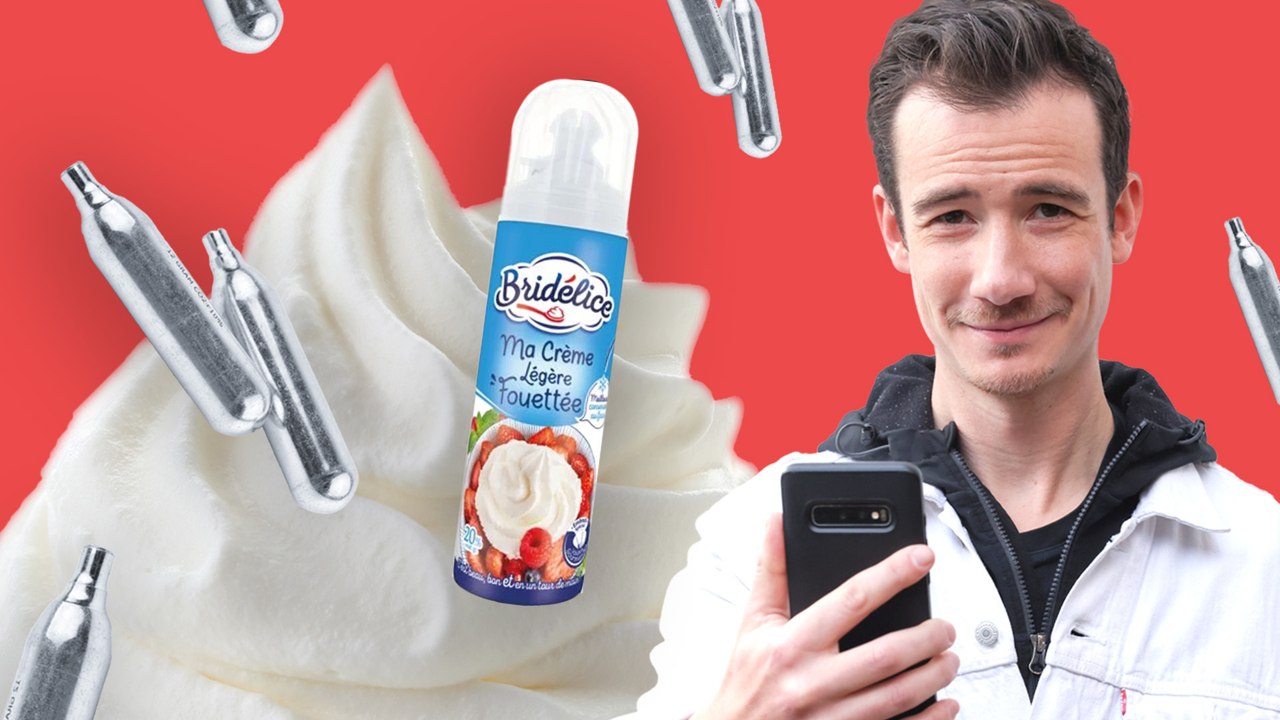 Pourquoi y a-t-il du gaz hilarant dans la chantilly ?