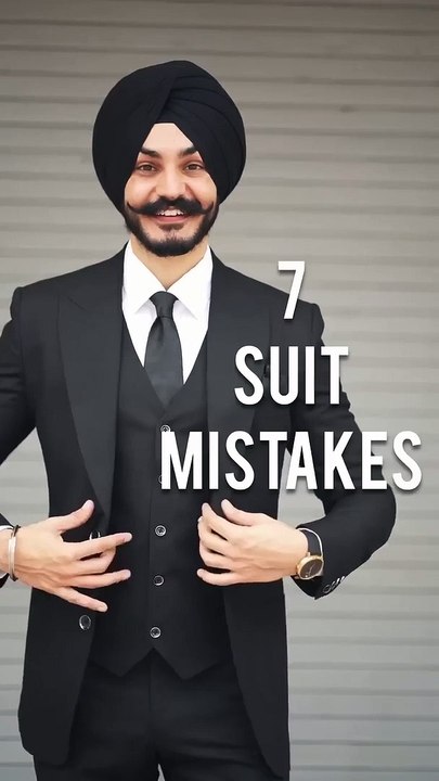 7 Suit Mistakes Men Do MUST AVOID