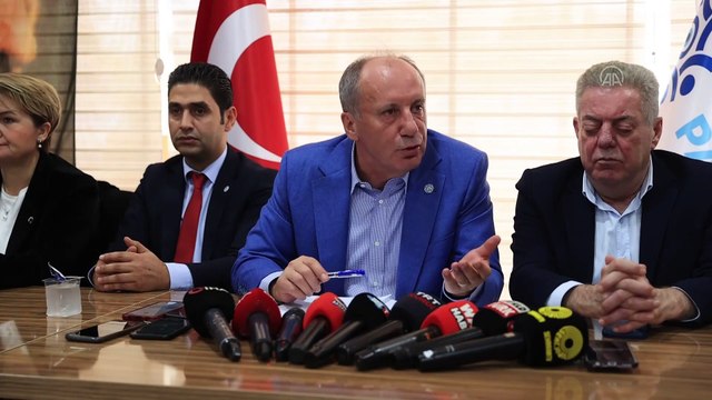Memleket Partisi Genel Başkanı İnce, Van'da konuştu