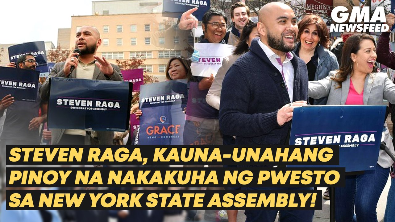 Steven Raga, first Filipino to be elected in th...