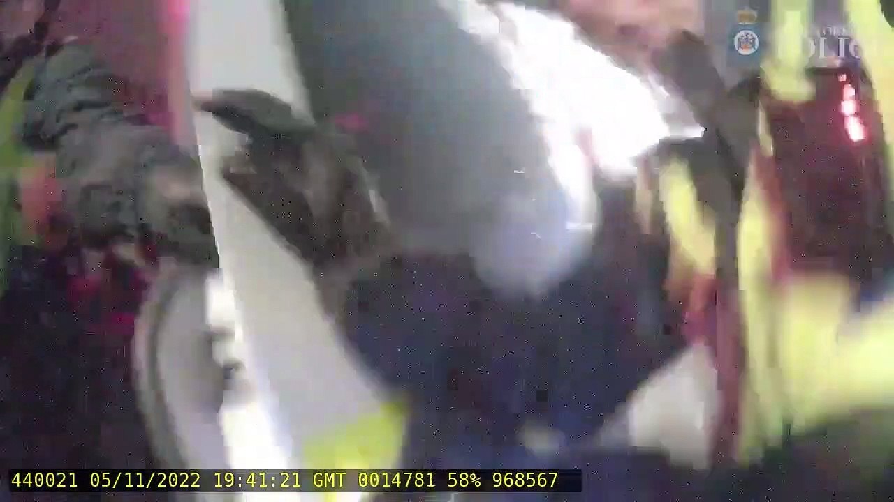 Watch shocking police video of firework yobs in Halifax on Bonfire Night