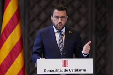 Aragonès celebra la supresión de la sedición, un "paso importante" para la desjudicialización que habrá que ampliar