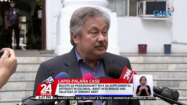 Hiling sa prosekusyon ni Bacoto, na itinuturo ring middleman sa murder case: i-dismiss ang kaso laban sa kanya | 24 Oras