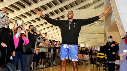 NBA's 'Superman' Dwight Howard Arrives in Taiwan To Join Taoyuan Leopards - TaiwanPlus News
