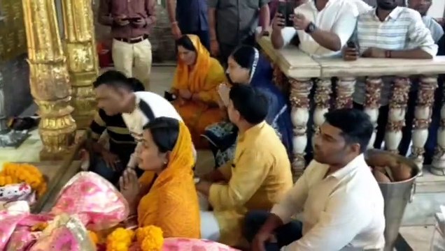 14 को महापौर की कुर्सी संभालेंगी सौम्या गुर्जर, प्रथम पूज्य, अराध्य देव के लगाई धोक