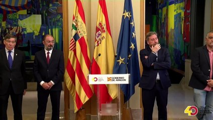 Javier Lambán rechaza reformar el delito de sedición