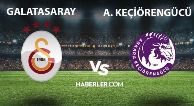 Galatasaray – Ankara Keçiörengücü maçı ne zaman, saat kaçta? ZTK Galatasaray - Ankara Keçiörengücü maçı hangi kanalda yayınlanıyor?