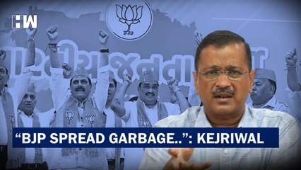 BJP Spreads Garbage... Vote For Cleanliness' Arvidn kejriwal