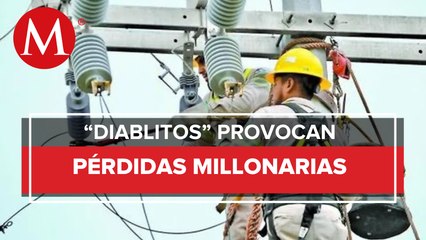 CFE pierde por diablitos 29,430 mdp en 12 meses