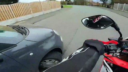 Sheffield biker rammed