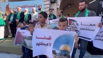 Kudüs ve Batı Şeria'ya destek gösterisi