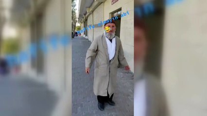 Görenlerin ağzı açık kaldı! Yaşlı adamdan imrenilen performans