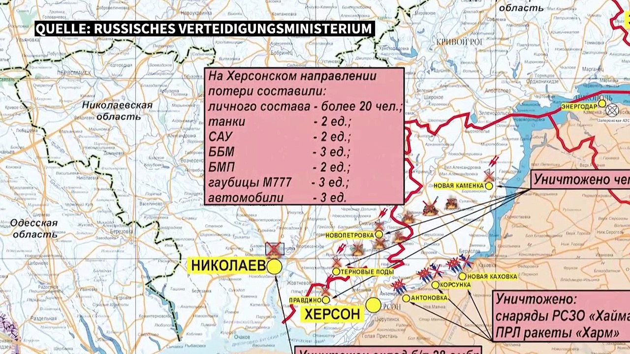 Dnipro-Brücke in Cherson zerstört - Russland bestätigt Rückzug