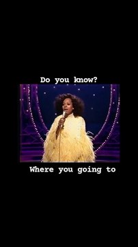 Diana Ross - Do you know where you going to | Live