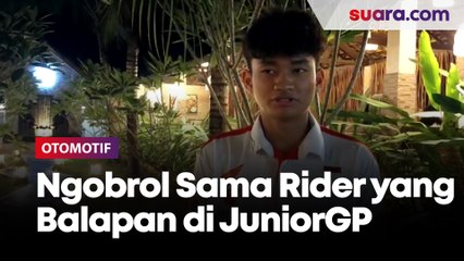 Ngobrol dengan Fadillah Arbi Aditama, rider Astra Honda Racing Team yang balapan di JuniorGP