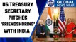 US Treasury secy Janet Yellen is on her first visit to India, pitches ‘friendshoring’| Oneindia News