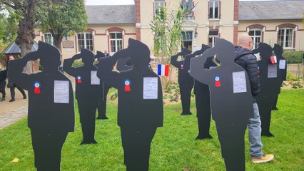 Commémoration de l'Armistice du 11-Novembre : émotion à Mézières-sur-Seine