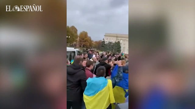 Las tropas ucranianas recuperan el control de Jersón