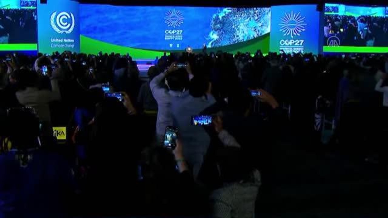 ŞARM EL ŞEYH - ABD Başkanı Biden göreve gelmesinden bu yana ilk kez Mısır'da