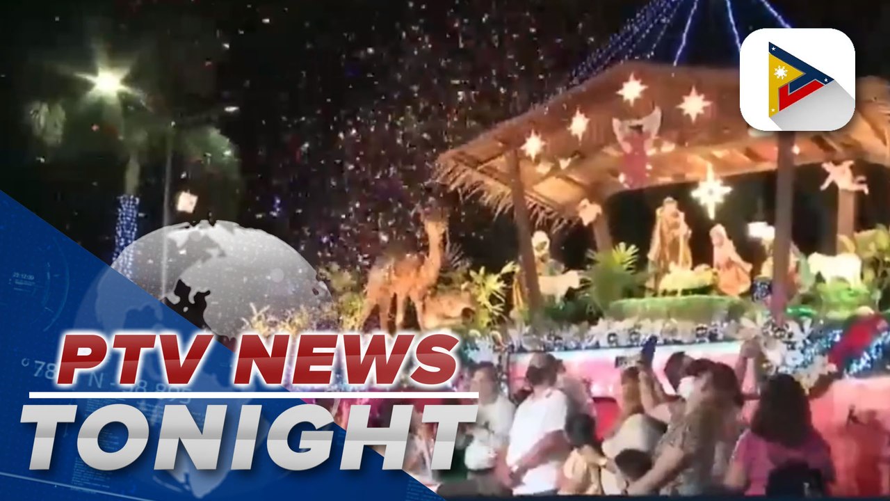 Lighting of life-size nativity or ‘Belen’ held in Cubao