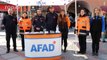 AFAD ve itfaiye ekipleri, tatbikat öncesi vatandaşları bilgilendirdi