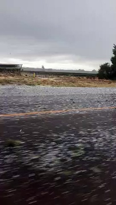 granizo en el Valle de Uco