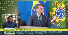 Presidente saliente de Brasil implementa recorte de recursos al sector sanitario