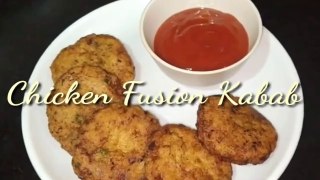 Chicken Fusion Kabab Recipe