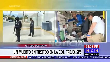 ¡A escopetazos! matan a guardia de un restaurante en col. Trejo #SPS (1)
