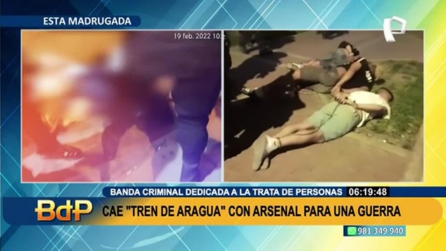 PNP desarticula banda de extranjeros “Los Gallegos del tren de Aragua” dedicados al sicariato y la trata de personas