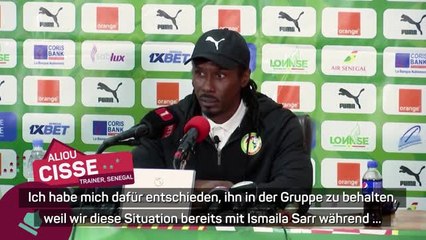 Tải video: Cisse begründet Manes Einberufung: 